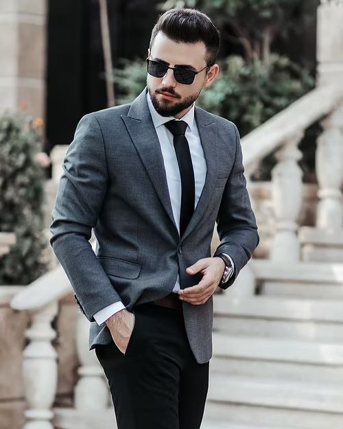 کت شلوار مردانه مجلسی جنس پارچه فاستونی مطهری